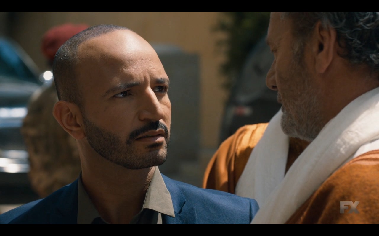 Still of Waleed Elgadi and Mohammed Bakri in Tyrant and What The World Needs Now