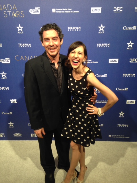 Tarah Consoli and Paolo Mancini at the Canada Stars 2015 Gala