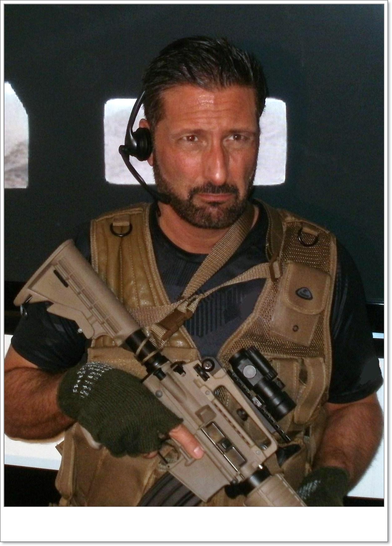 Adam Dispirito to star as CIA agent in special forces drama series with real former Navy Seals and Delta Force operators. Target date late 2014. Photo used with permission.