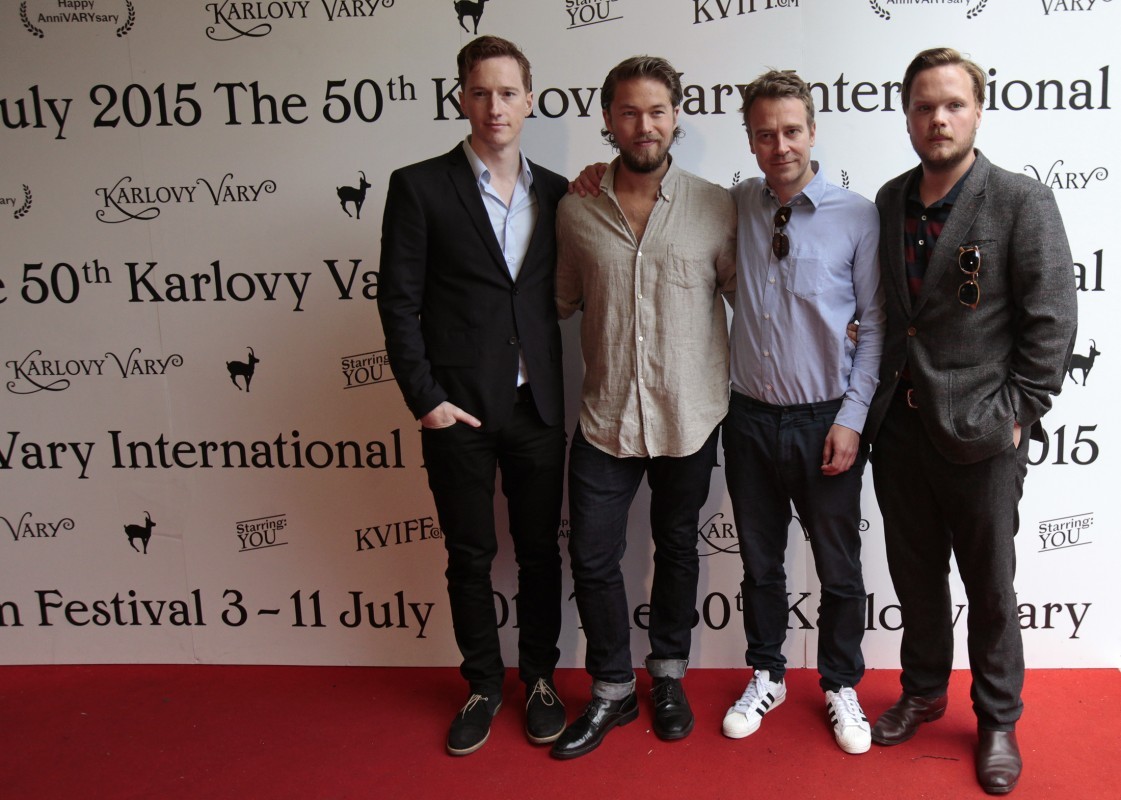 Press conference @ Karlovy Vary International Film Festival 2015 to the film Gold Coast actor Anders Heinrichsen