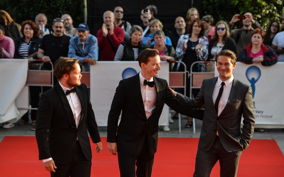 Adam Ild, Anders Heinrichsen and Jakob Oftebro @ Karlovy Vary International Film Festival 2015