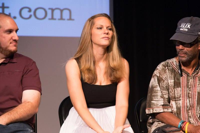 Summer Moore on Q&A panel at the California Women's Film Festival