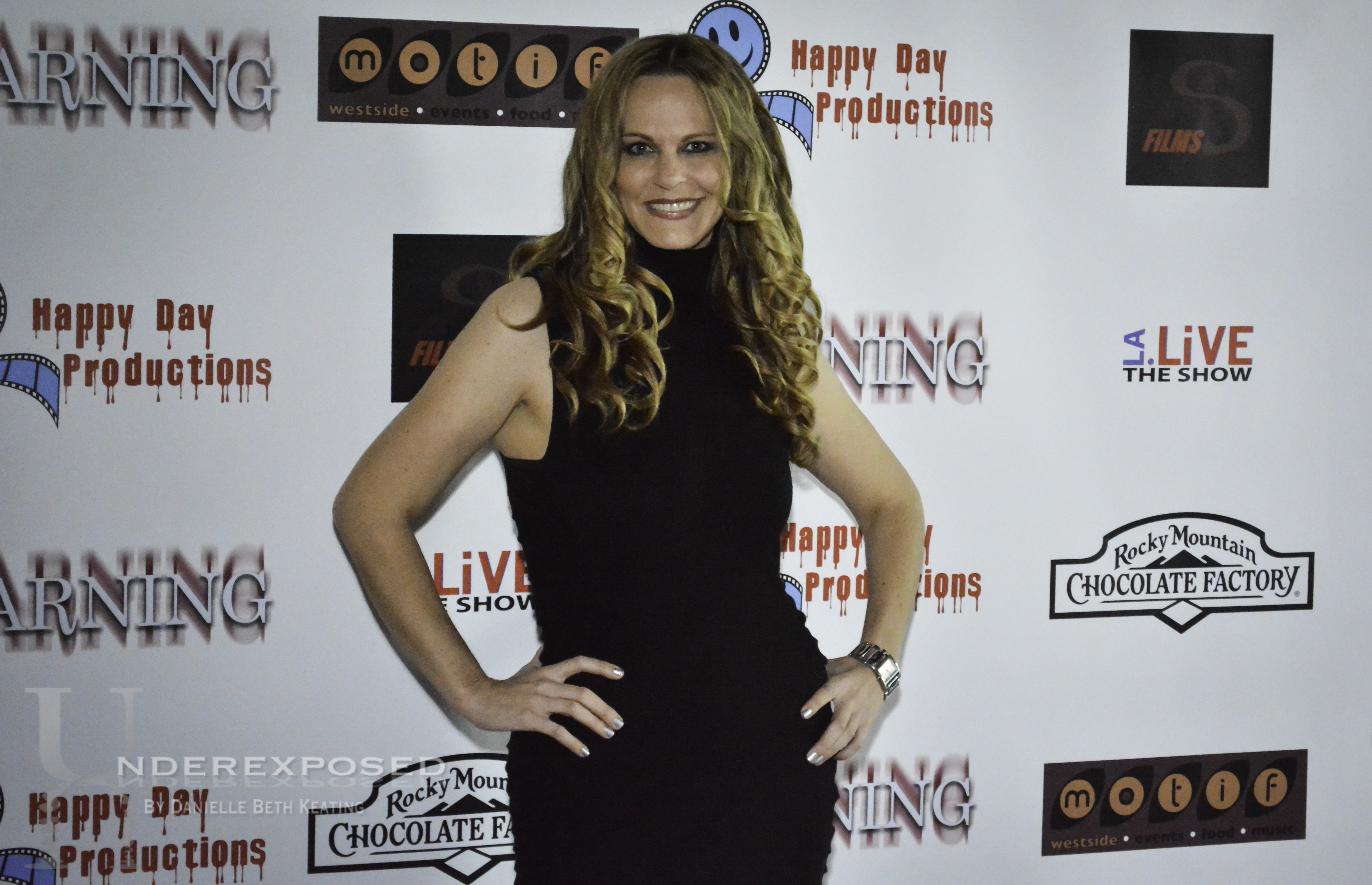 Summer Moore at the premiere of The Warning