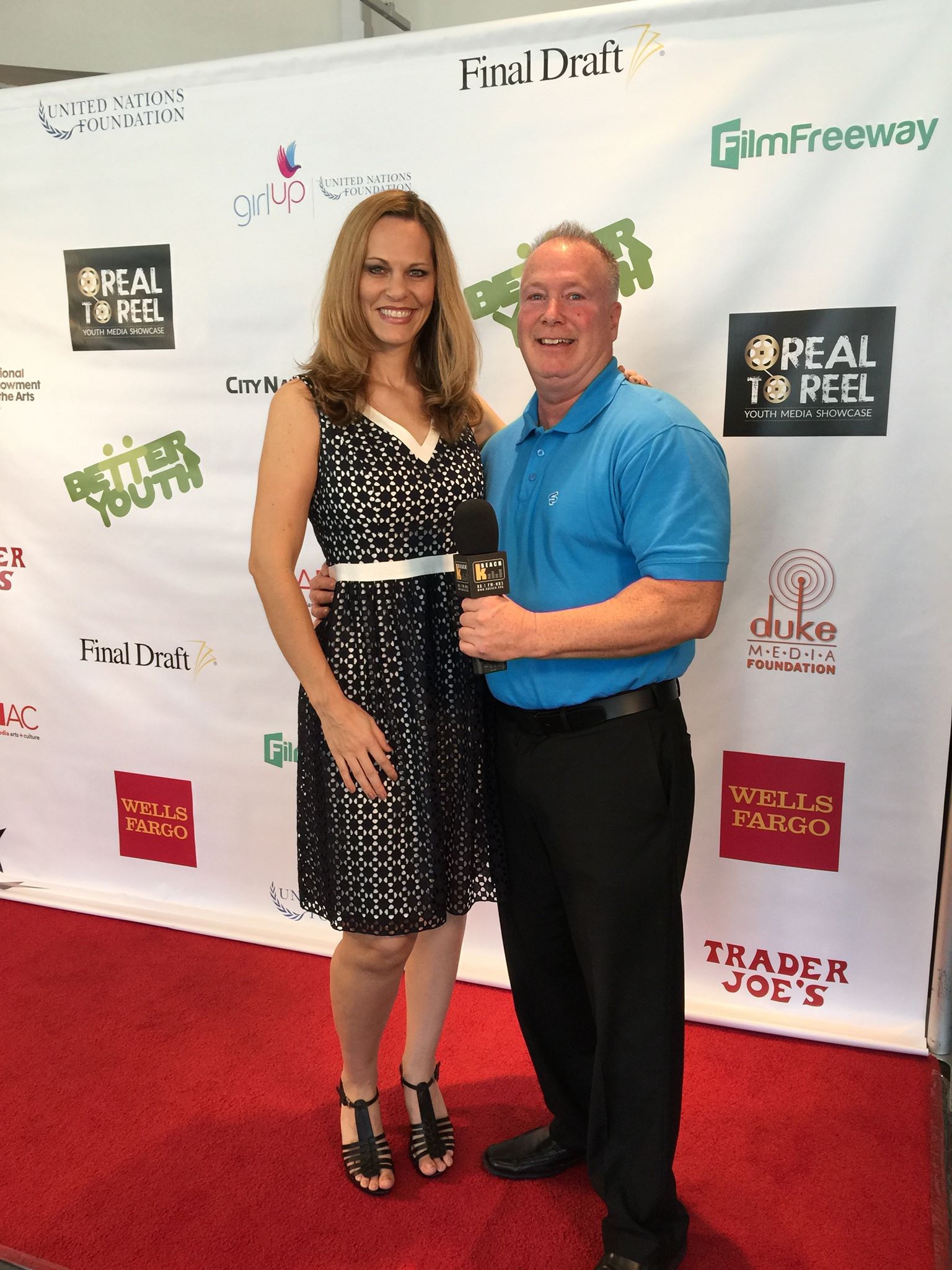 On the Red Carpet with Charley Sharp for the Better Youth and Real to Reel.