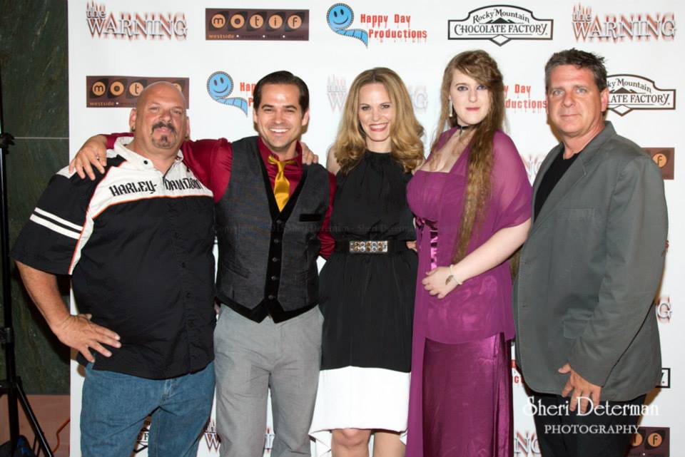 Cast of The Warning at USC Premiere