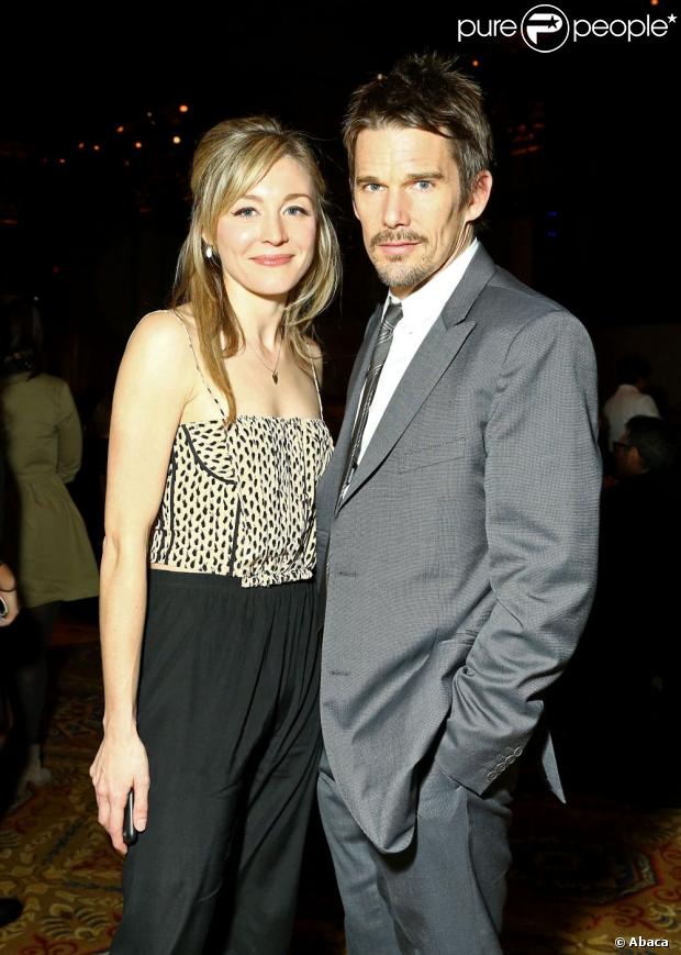 The Gotham Awards, 2012. Juliet Rylance and Ethan Hawke.