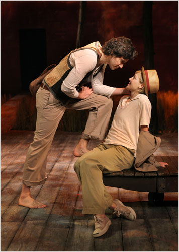 Christian Camargo and Juliet Rylance in Sam Mendes' production of 