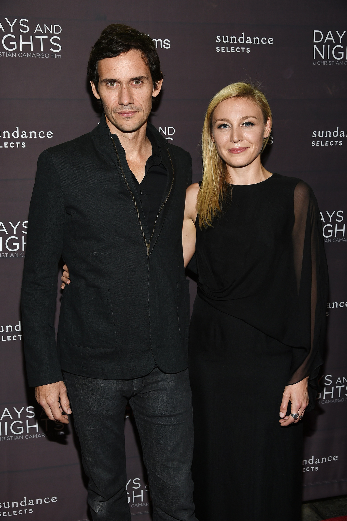 Christian Camargo and Juliet Rylance at event of Days and Nights (2014)