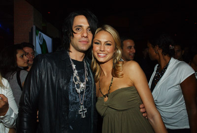 Stacy Keibler and Criss Angel