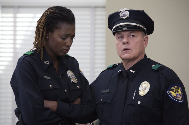 Still of Kelli Dawn Hancock and Michael Ironside from The Beacon