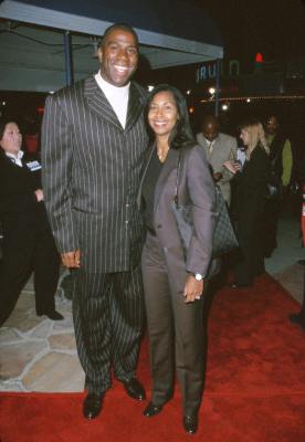 Magic Johnson and Cookie Johnson at event of Life (1999)
