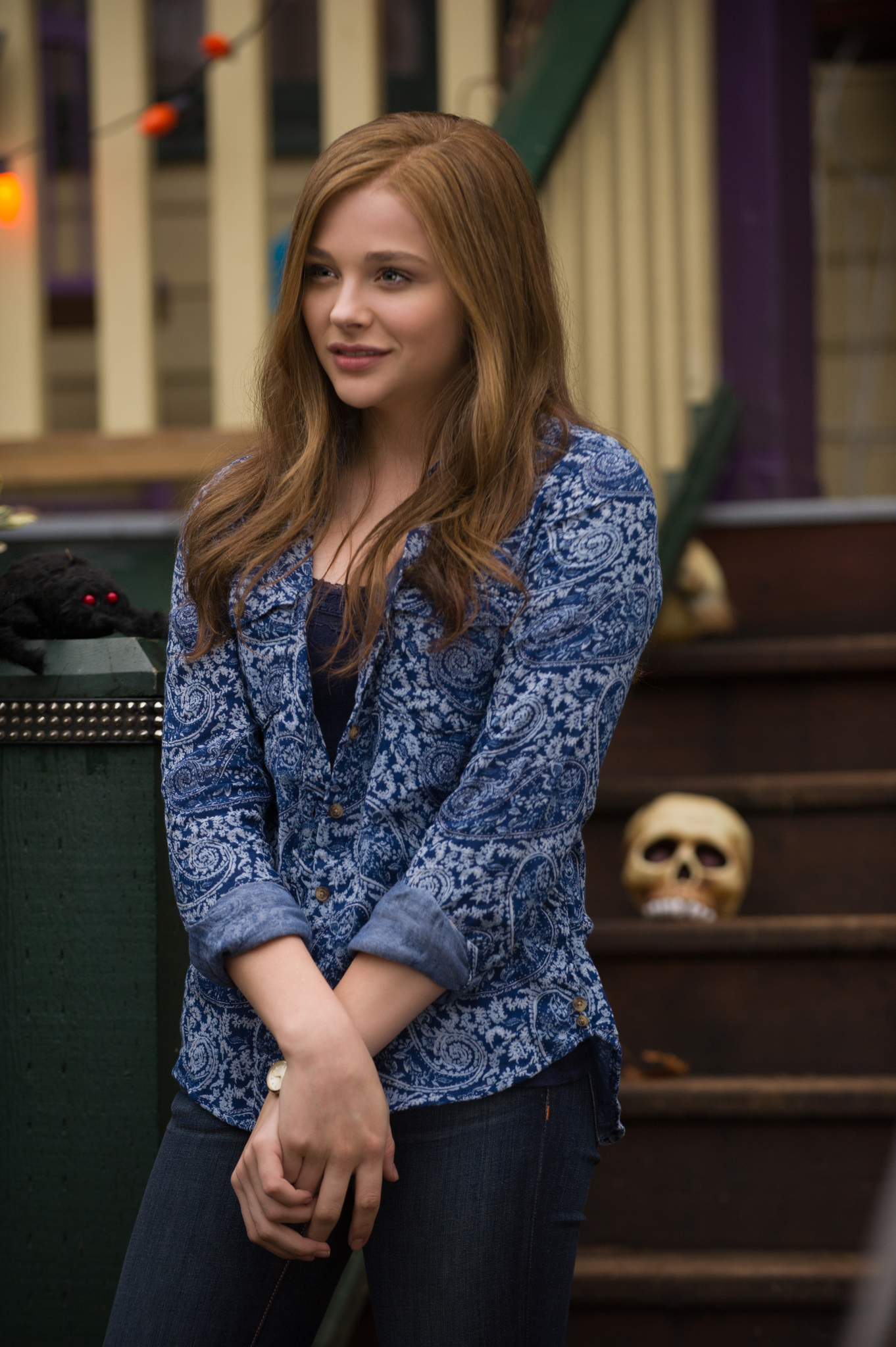 Still of Chloë Grace Moretz in Jei pasilikciau (2014)