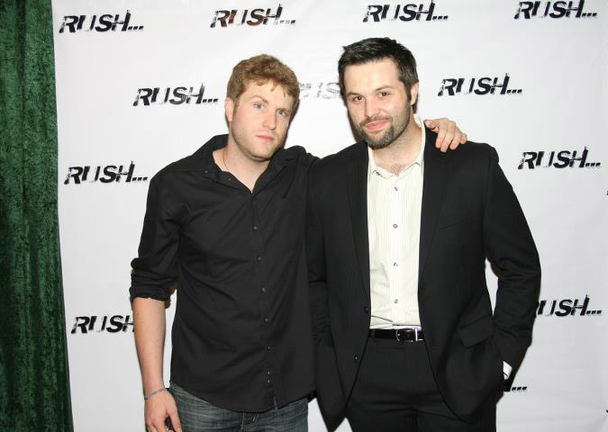 Jarod Scott and Eric Connelly at event of RUSH...