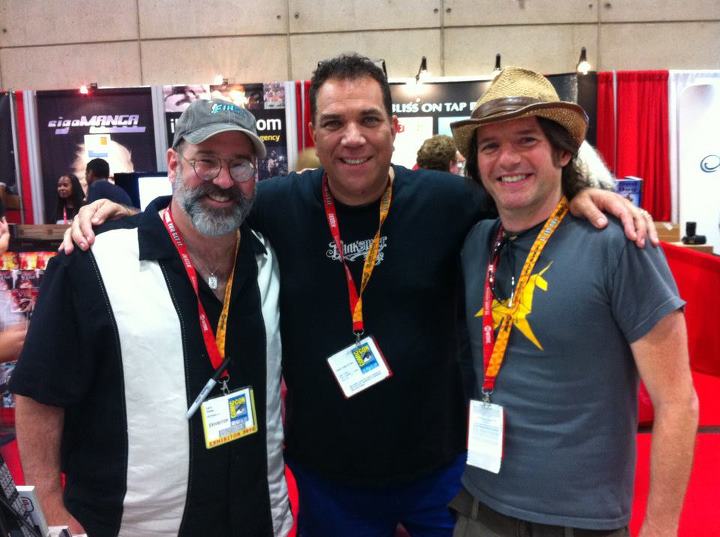 With Larry Young and Charlie Adlard.