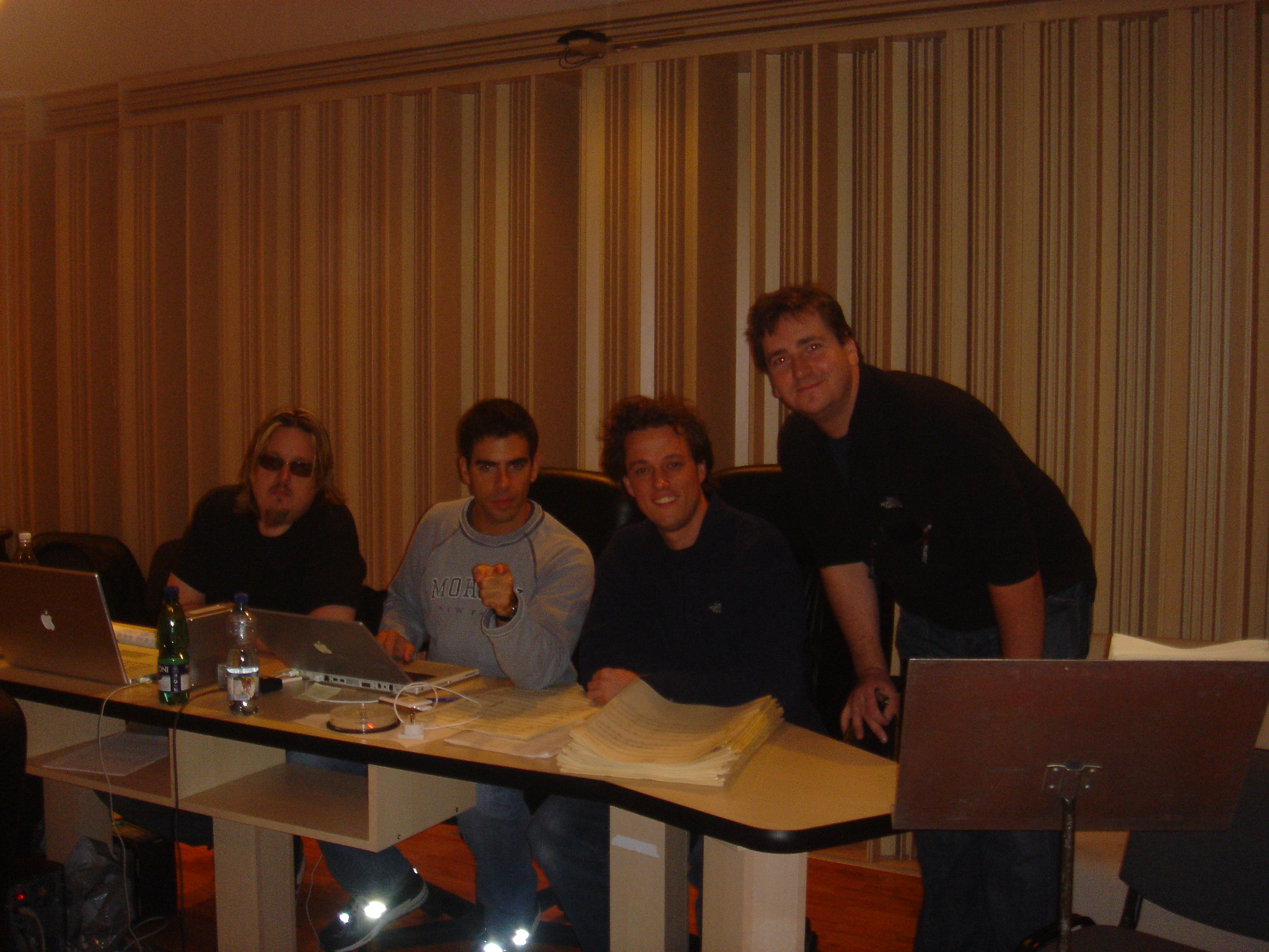 Music Recording with Eli Roth, Philip Waley and Nathan Barr