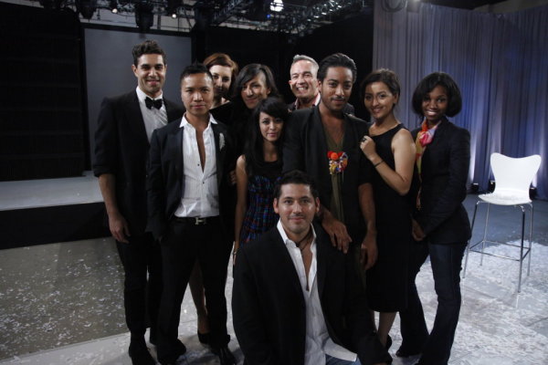 Still of Cesar Galindo and Calvin Tran in The Fashion Show (2009)