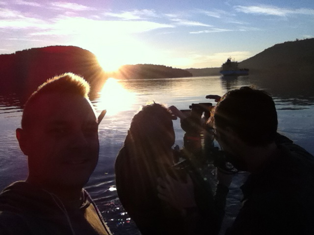 Good Morning - getting British Columbia sunrise shot on location ...