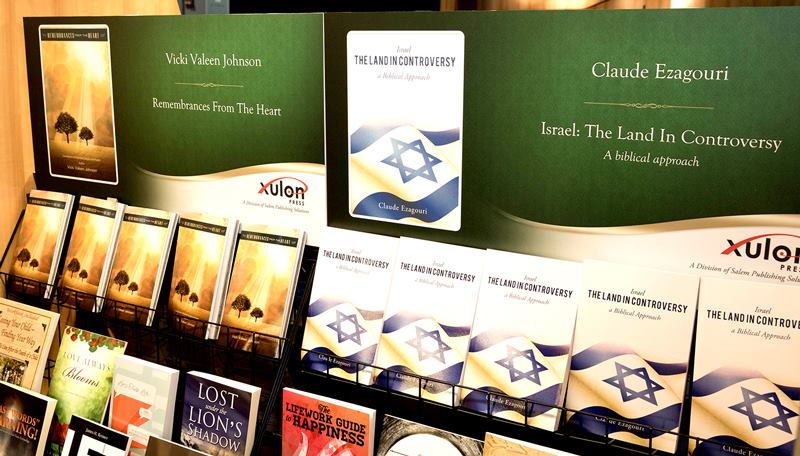 Vicki Johnson, Top Shelf Display at Atlanta Book Convention 2014