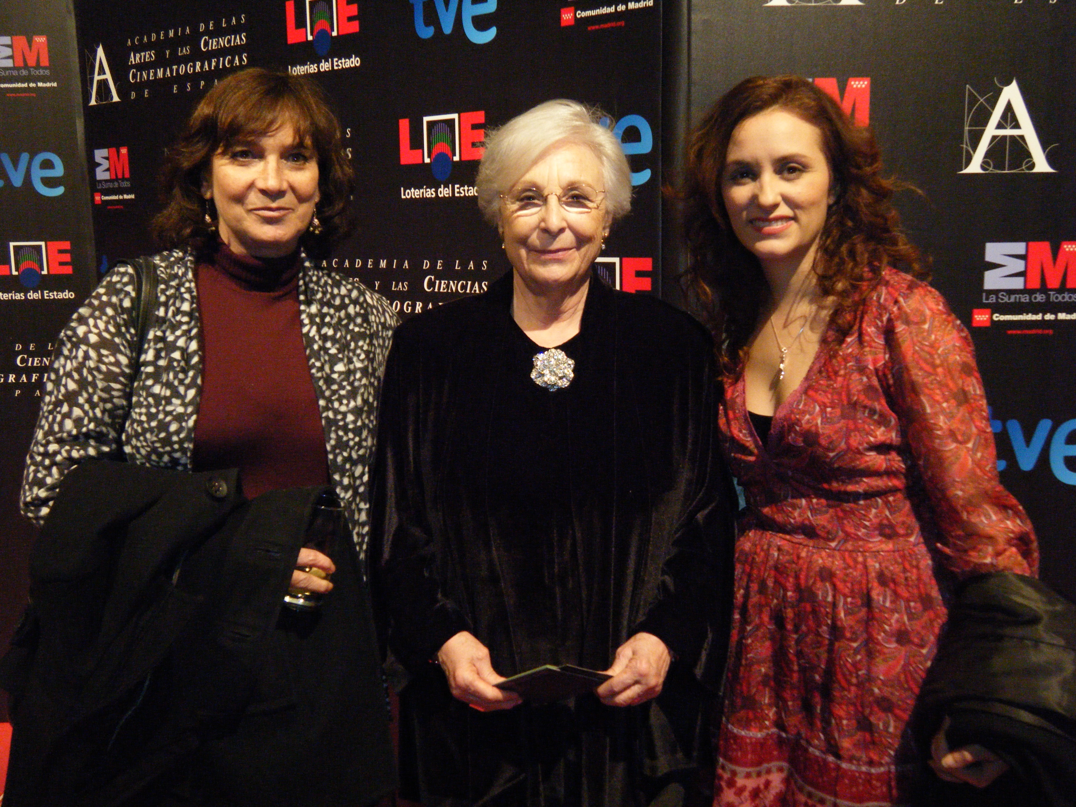 Patricia Ferreira, Josefina Molina and Marta Velasco