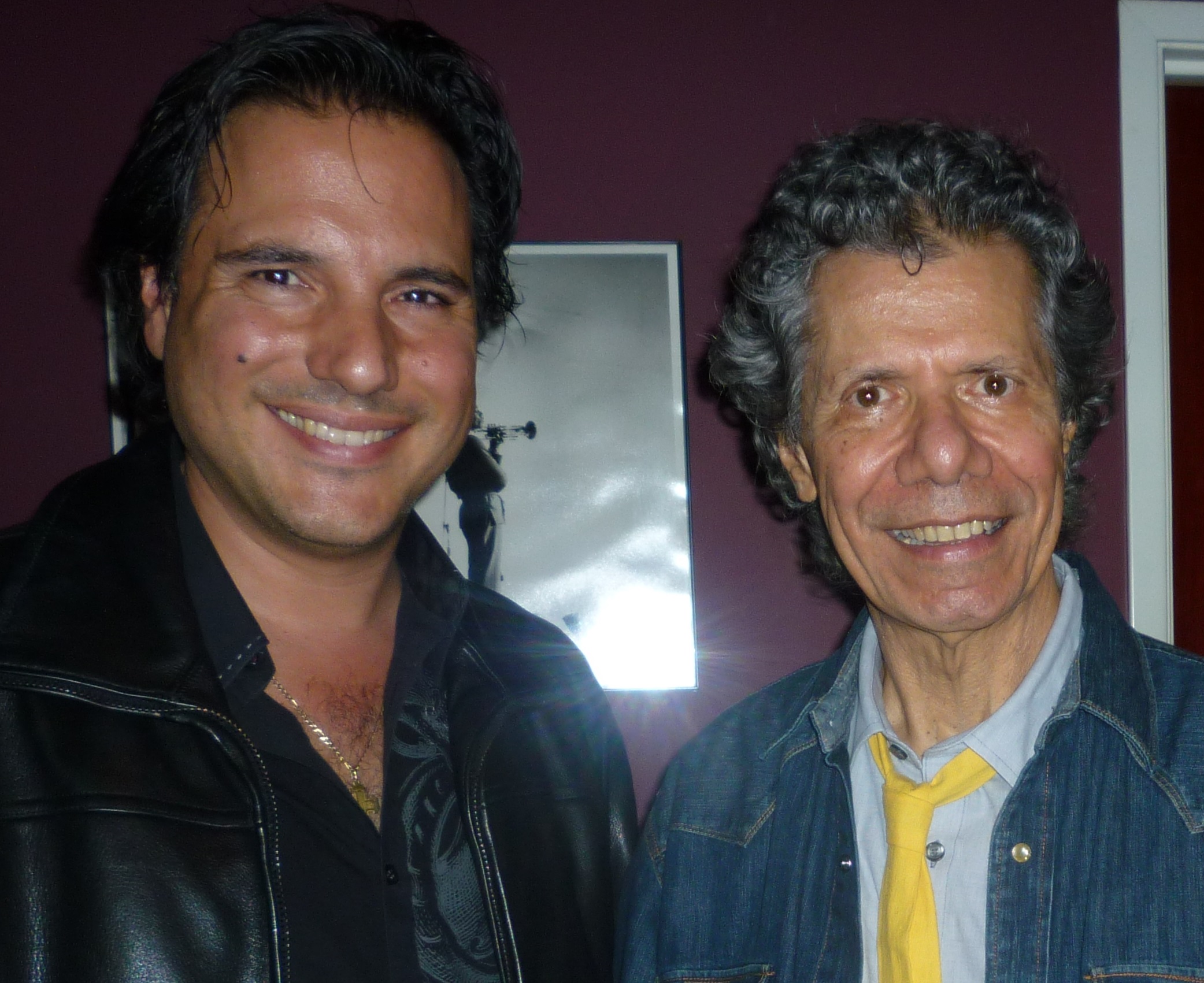 With Chick Corea