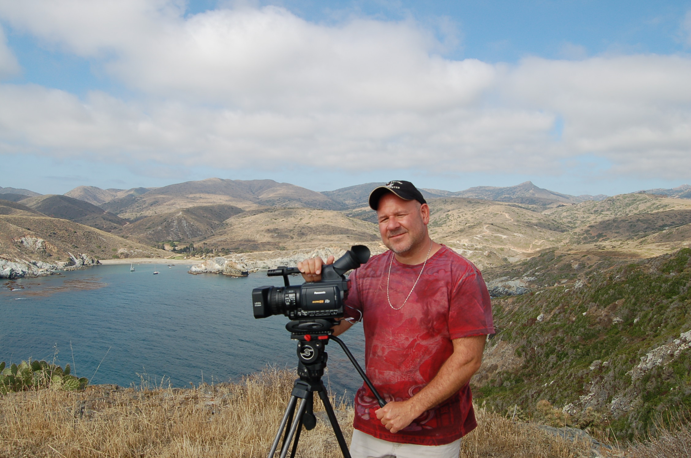 Mark Schimmel, Director Shooting in LA - Catalina Island