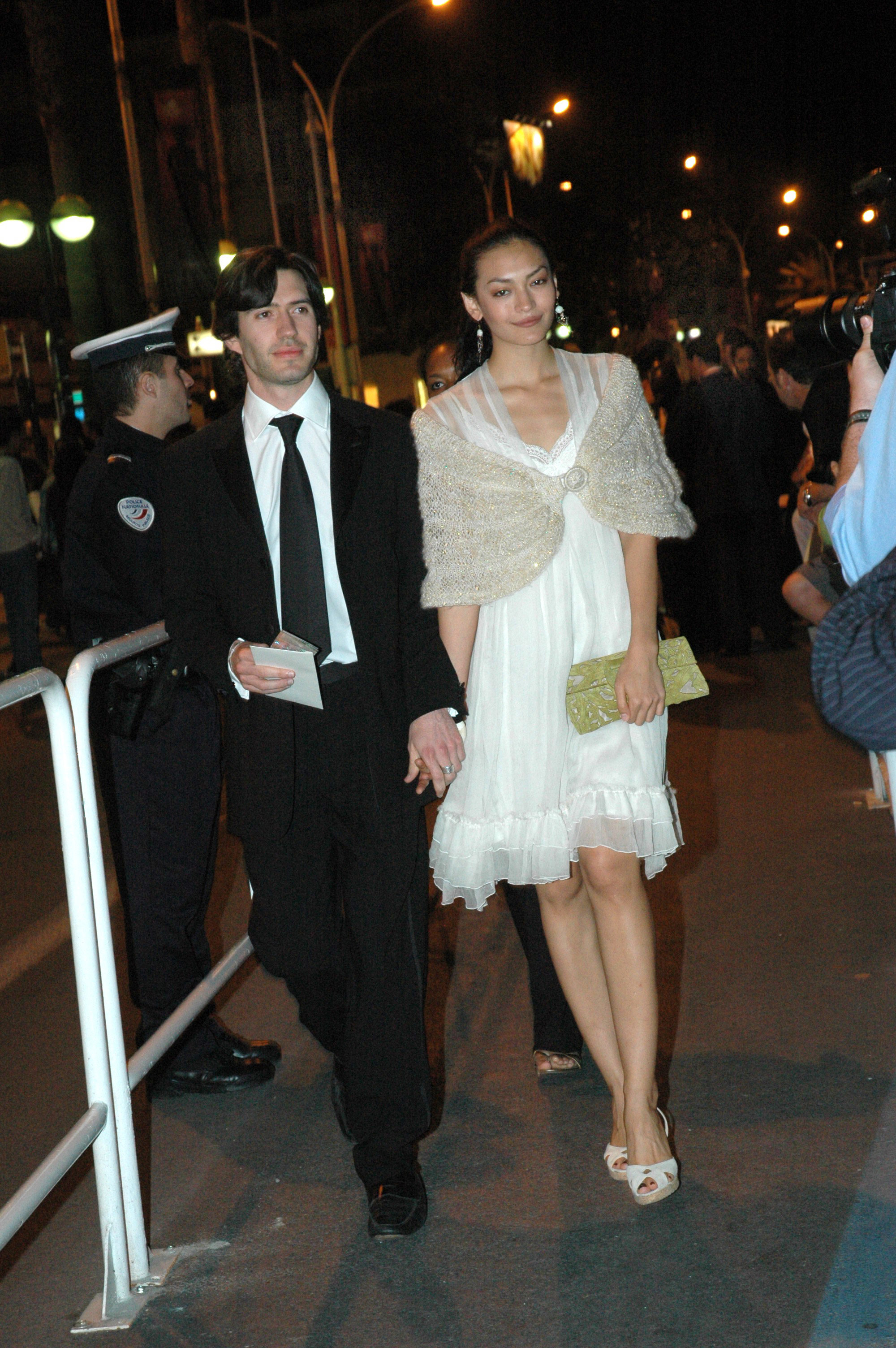 Producer Emanuel Michael and Florence Faivre, 2006 Cannes Film Festival, 
