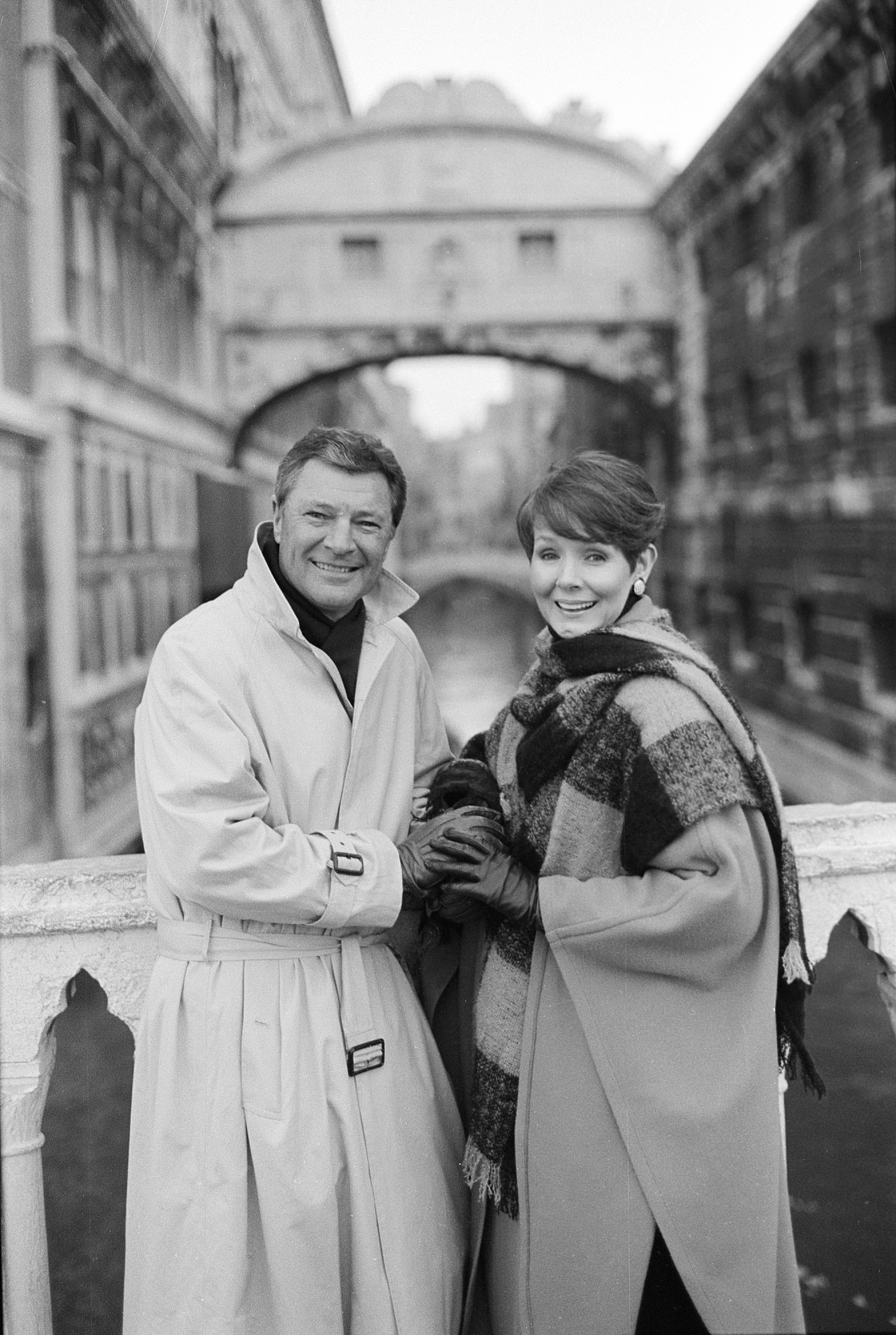 Still of Don Hastings, Kathryn Hays and Van Hughes in As the World Turns (1956)