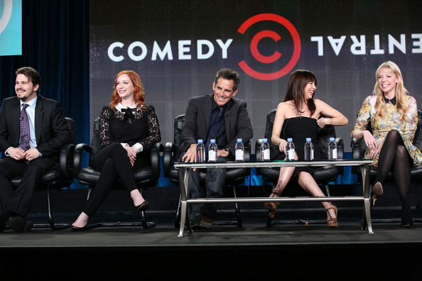 Another Period TCA panel 2015 Jason Ritter, Christina Hendricks, Ben Stiller, Natasha Leggero, Riki Lindhome
