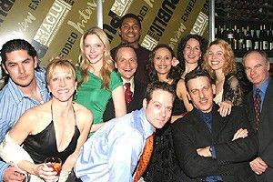 The cast of Tim Robbins' play, 