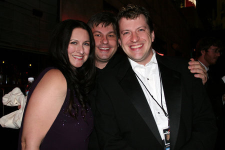 Morgan Rhodes, Eric Magallon and JJ Jackman at the 2005 AFI Life Achievement Award Show honoring George Lucas