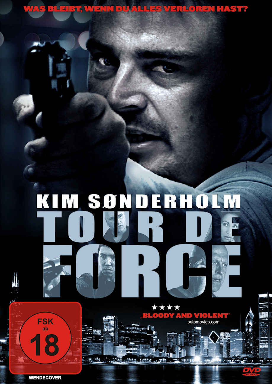 DVD cover for 'Tour de Force', out in Germany, Switzerland, Austria, South Tyrol and Luxemburg in February 2011 from Breitwand Vertrieb