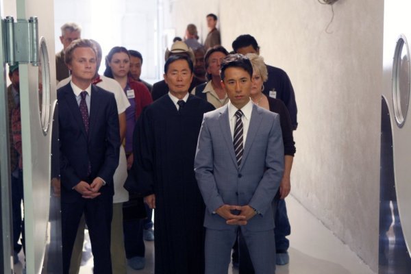 Still of George Takei and James Kyson in Herojai (2006)