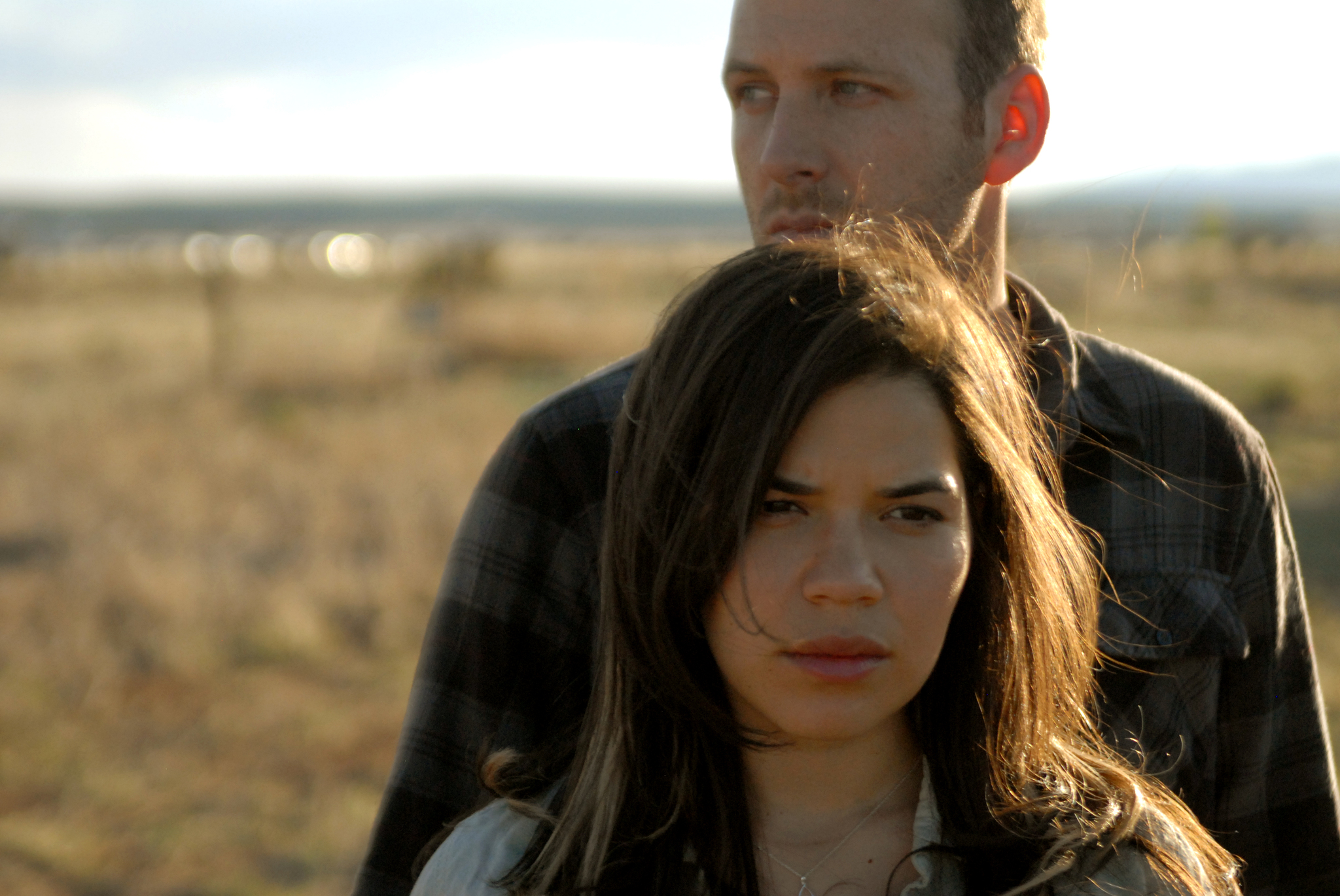 Still of America Ferrera and Ryan O'Nan in The Dry Land (2010)