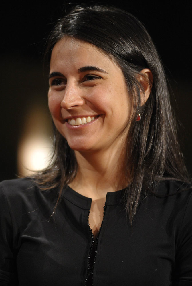 Julia Bacha upon receiving the Panorama Audience Award, 2nd Prize, at the Berlinale 2010