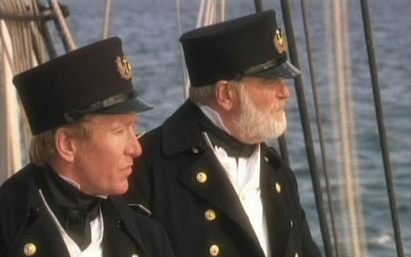Still of Mark Noble and Angus MacInnes in USS Constellation