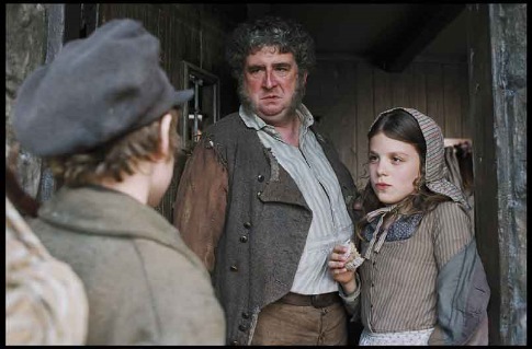 Still of Gerard Horan and Morgane Polanski in Oliver Twist (2005)