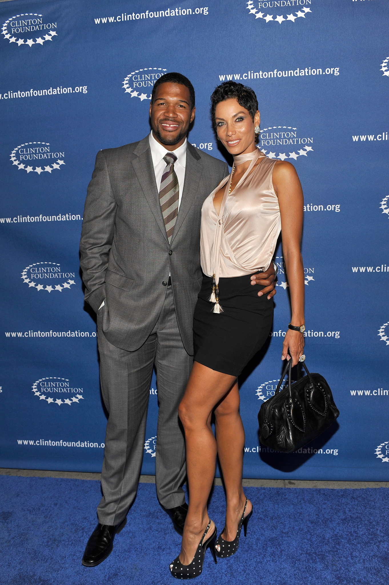 Nicole Mitchell Murphy and Michael Strahan