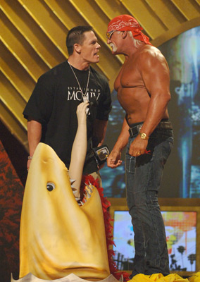 Hulk Hogan and John Cena