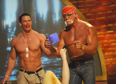 Hulk Hogan and John Cena