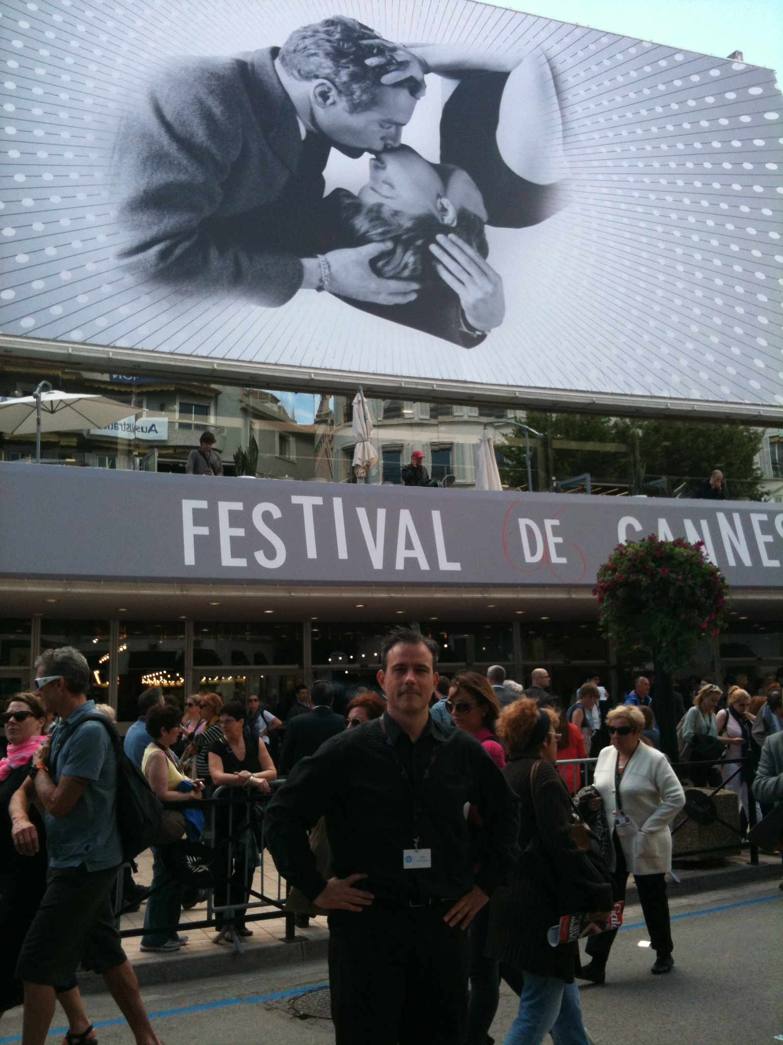 DW Gordon at the Cannes Film Festival 2013 where he announced the commencement of a new movie project: Two Captains.