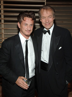 Sean Penn and Charlie Rose