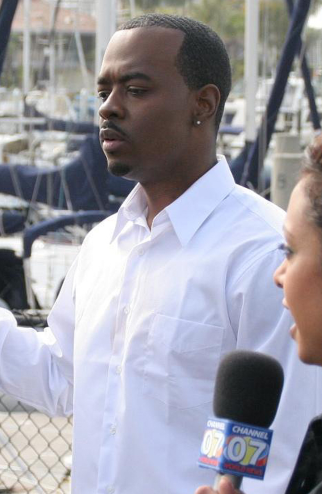 Director Marques T. Owens on set of 