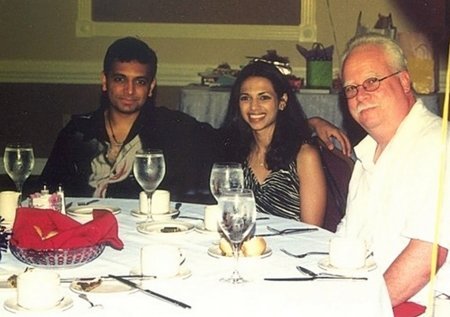 M.Night & Bhavana Shyamalan with Drew Fash