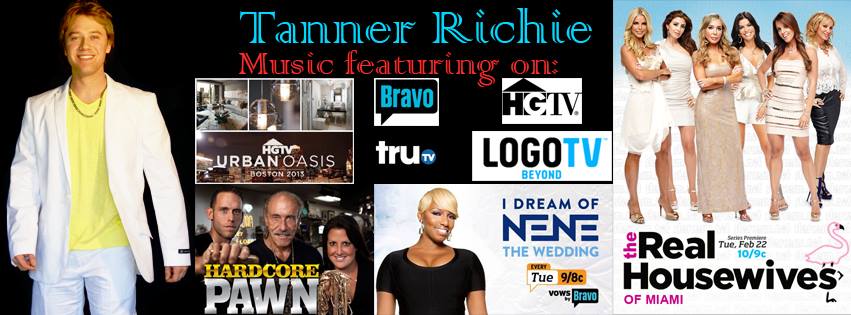 Tanner Richie's music has been featured in these shows.