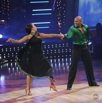 Still of Maurice Greene and Cheryl Burke in Dancing with the Stars (2005)