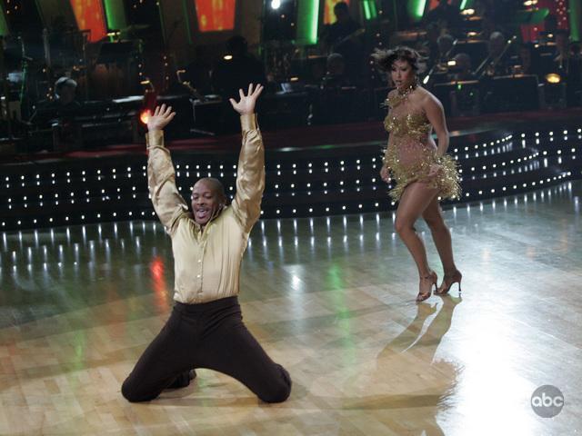 Still of Maurice Greene and Cheryl Burke in Dancing with the Stars (2005)