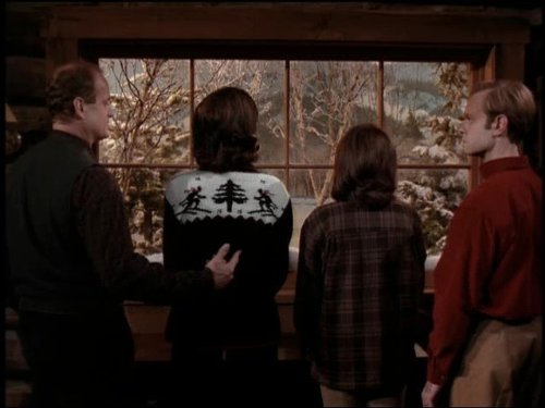 Still of Kelsey Grammer and David Hyde Pierce in Frasier (1993)