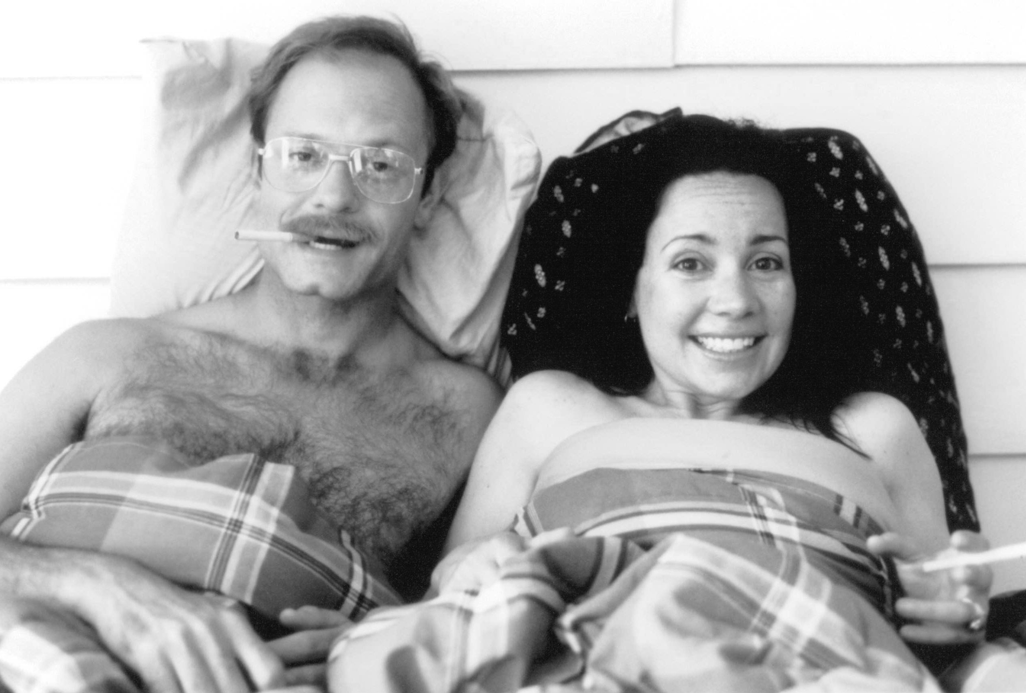 Still of Janeane Garofalo and David Hyde Pierce in Wet Hot American Summer (2001)