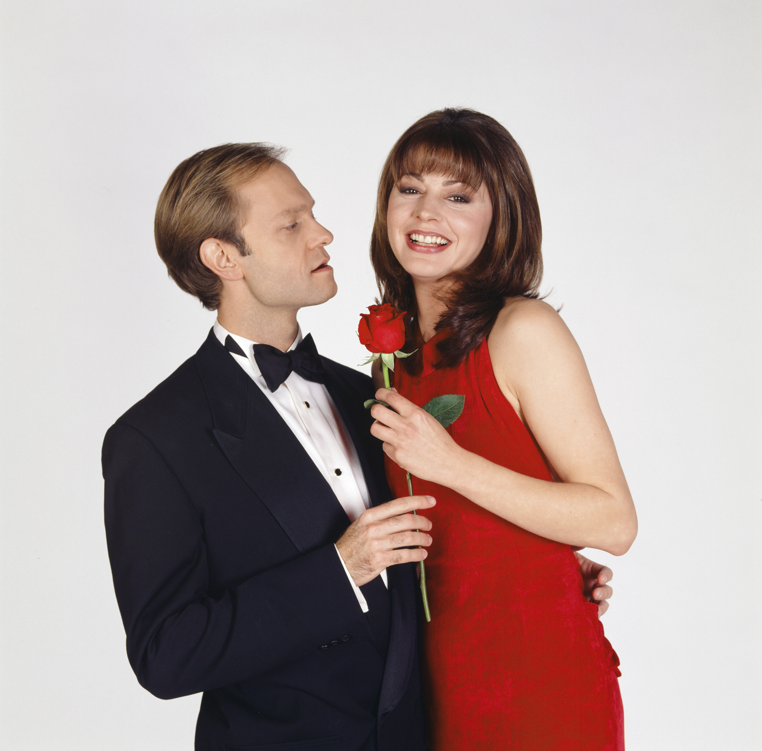 Still of David Hyde Pierce and Jane Leeves in Frasier (1993)