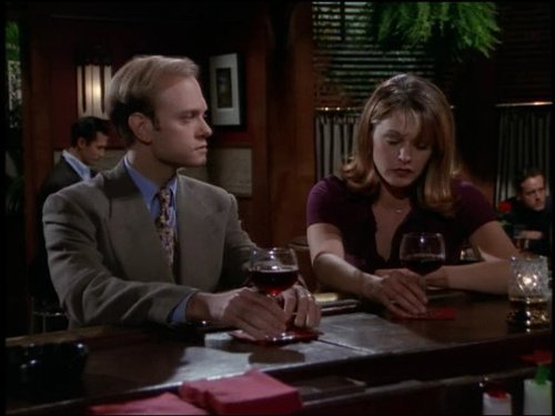 Still of David Hyde Pierce and Jane Leeves in Frasier (1993)